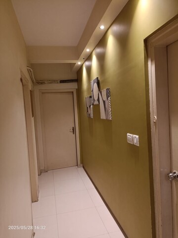 Building Lobby in 3 BHK Apartment at Elita Garden Vista, New Town – for Sale