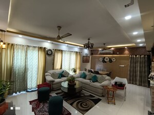 Living Room in 3 BHK Apartment at Elita Garden Vista, New Town – for Sale