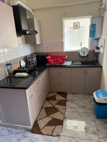 Kitchen in 2.5 BHK Apartment at New Ashok Nagar – for Rent