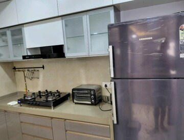 Kitchen in 2 BHK Apartment at Dosti West County, Balkum Pada – for Rent