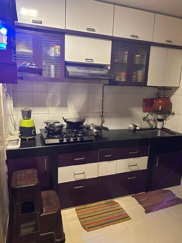 Kitchen in 1.5 BHK Apartment at Vaishali Apartment Ghansoli, Ghansoli – for Rent