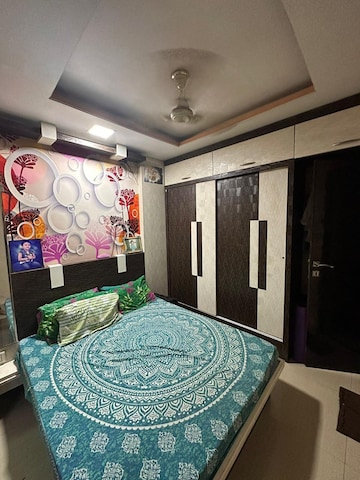 Bedroom in 1.5 BHK Apartment at Vaishali Apartment Ghansoli, Ghansoli – for Rent