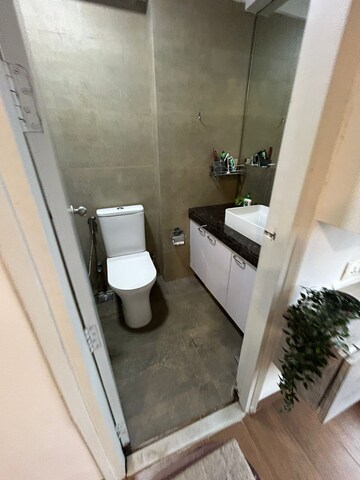 Bathroom in 2 BHK Apartment at Mahim – for Rent