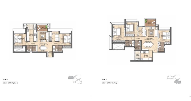 Floor Plan, lodha-mahalaxmi-bellevue 4 Bedroom 1797 Sq.Ft. Apartment In Mahalaxmi Mumbai 8844853