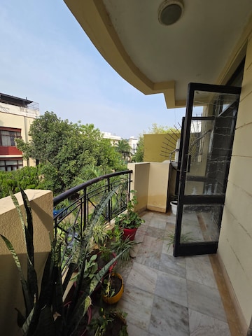 Balcony in 4 BHK Apartment at Palam Vihar – for Rent