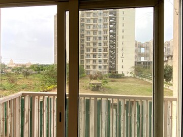 Balcony in 2 BHK Apartment at Jaypee Pavilion Heights IV, Sector 128 – for Rent