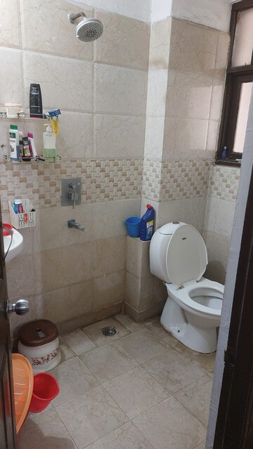 Bathroom in 2 BHK Apartment at Vasu Fortune Residency, Raj Nagar Extension – for Rent
