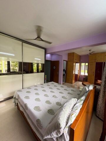 Master Bedroom in 4 BHK Villa at Sugam Sabuj Row House, Narendrapur – for Sale