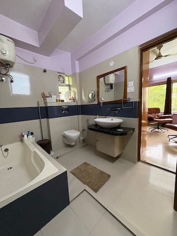 Attached Bathroom in 4 BHK Villa at Sugam Sabuj Row House, Narendrapur – for Sale