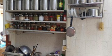 Kitchen in 1 BHK Apartment at Monarch CHS, Andheri East – for Sale