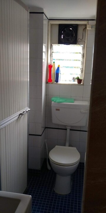 Bathroom in 1 BHK Apartment at Monarch CHS, Andheri East – for Sale