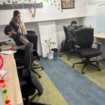 Team Area in  Office Space at Sispal Vihar – for Rent