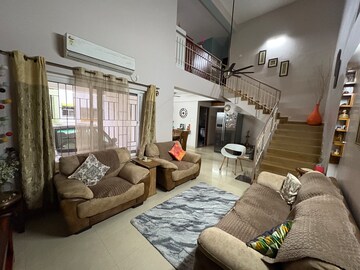 Living Room in 4 BHK Villa at Sugam Sabuj Row House, Narendrapur – for Sale