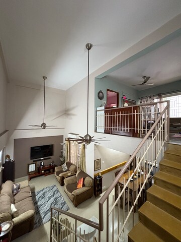 Living Room in 4 BHK Villa at Sugam Sabuj Row House, Narendrapur – for Sale