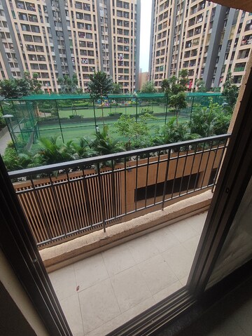 Balcony in 2 BHK Apartment at Rustomjee Virar Avenue L1 L2 And L4 Wing G, Virar West – for Rent