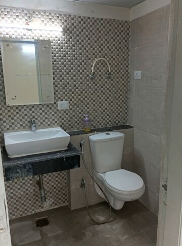 Bathroom in 3 BHK Apartment at Shri Radha Sky Gardens, Sector 16b Greater Noida – for Rent