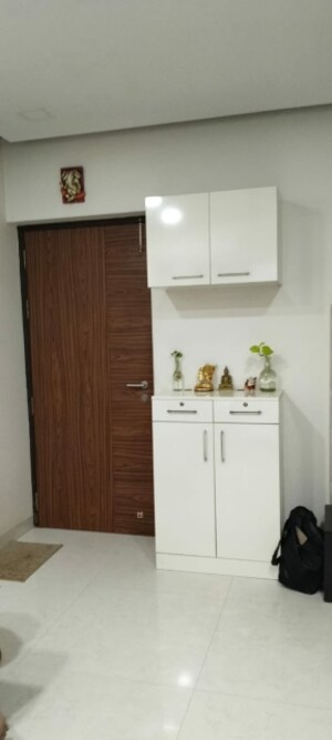 Bathroom in 1 BHK Apartment at Ashray Jaswanti Woods, Mulund West – for Sale