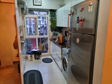 Kitchen in 2 BHK Apartment at Omkar Meridia, Kurla West – for Rent