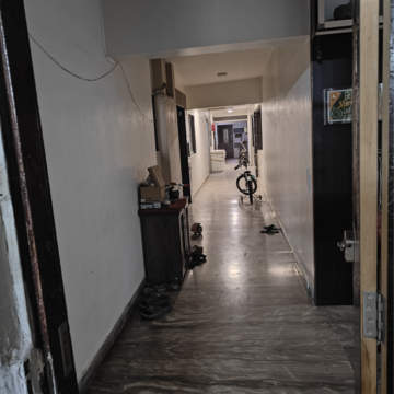 Building Lobby in 1 BHK Apartment at Ganga Towers, Kamothe – for Rent