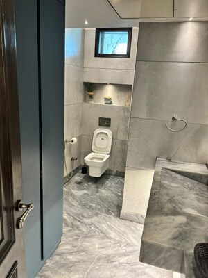 Bathroom in 3 BHK Builder Floor at East Of Kailash – for Sale