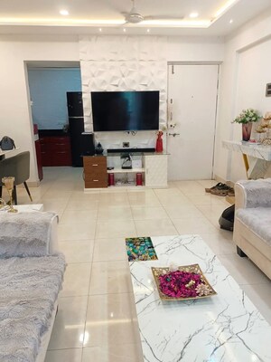 Living Room in 2 BHK Apartment at Bramha Majestic, Kondhwa – for Sale