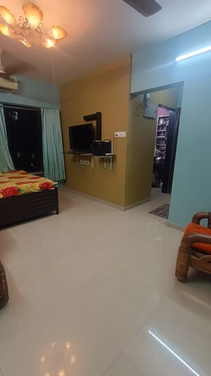 Living Room in 1 BHK Apartment at Dosti Planet North Tower Elmore, Shilphata – for Sale