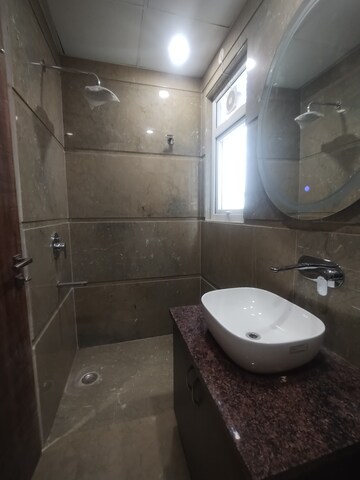 Bathroom in 3 BHK Builder Floor at Sushant Lok 2, Sector 57 – for Rent