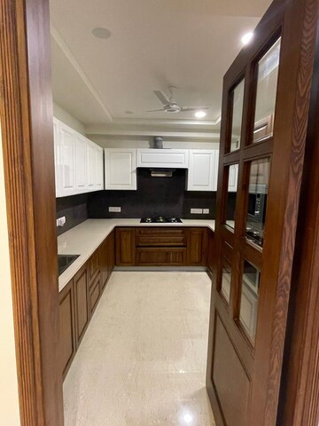 Kitchen in 3 BHK Builder Floor at Safdarjung Enclave – for Rent