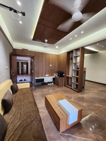 Living Room in 3 BHK Apartment at Gurukul – for Rent