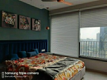 Bedroom in 2 BHK Apartment at Omkar Ananta, Goregaon East – for Rent