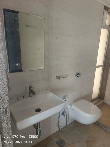 Bathroom in 2 BHK Apartment at Nahar Cayenne, Powai – for Rent