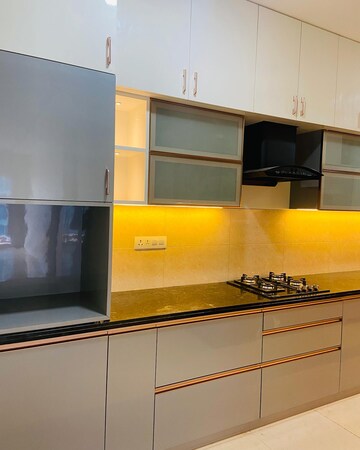 Kitchen in 2 BHK Apartment at Ambience Courtyard, Manikonda – for Rent