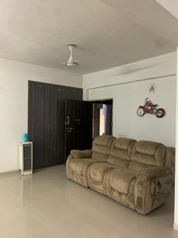Living Room in 3 BHK Apartment at Bodakdev – for Rent