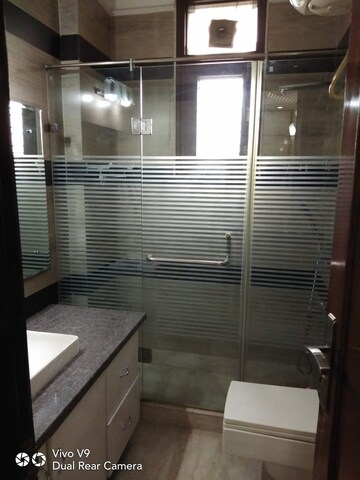 Bathroom in 2 BHK Builder Floor at Defence Colony – for Rent