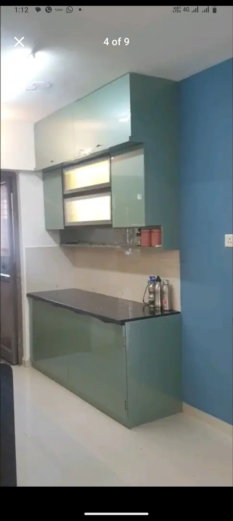 Kitchen, ganga-new-town 2 Bedroom 1112 Sq.Ft. Apartment In Dhanori Pune 8846044