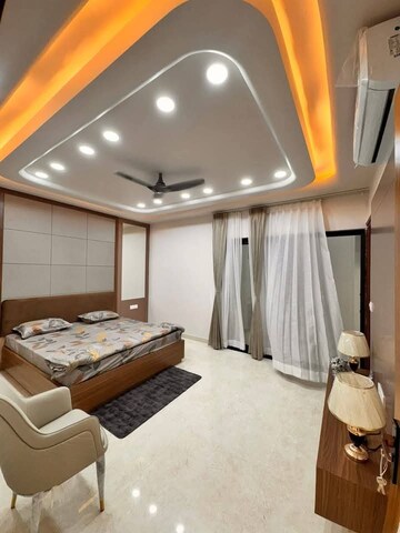 Living Room in 4 BHK Builder Floor at Dashrath Puri – for Sale