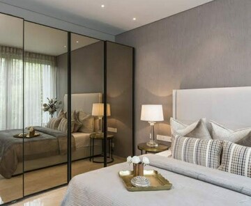 Living Room in 6 BHK Apartment at Oberoi Realty Esquire, Goregaon East – for Sale