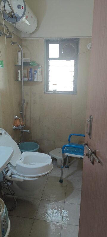 Bathroom in 2 BHK Apartment at Goel Ganga Hill Mist Garden, Kondhwa – for Rent