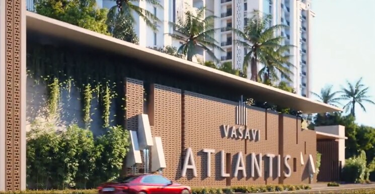 Exterior View, vasavi-atlantis 3 Bedroom 1610 Sq.Ft. Apartment In Narsingi Hyderabad 8846171