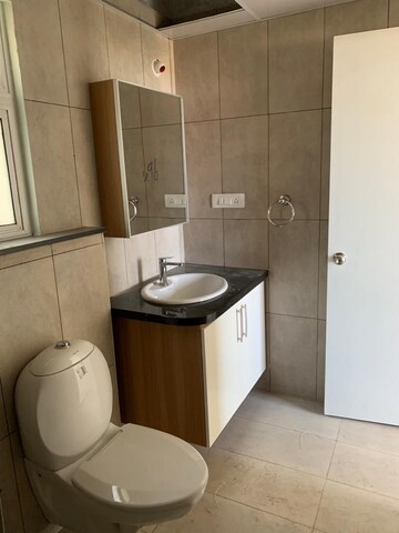 Bathroom in 2.5 BHK Apartment at Prestige Lakeside Habitat, Varthur – for Rent