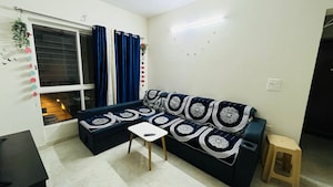 Living Room in 2 BHK Apartment at Lodha Amara, Kolshet Road – for Sale