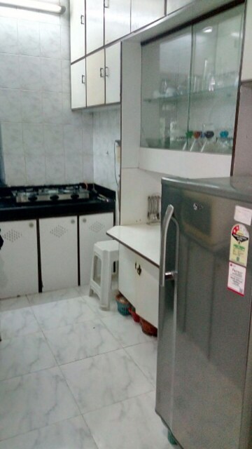 Kitchen in 1.5 BHK Apartment at Juhu – for Rent