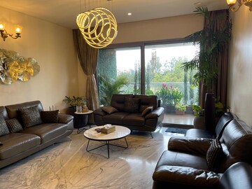 Living Room in 5 BHK Apartment at Park Grandeur, Baner – for Rent