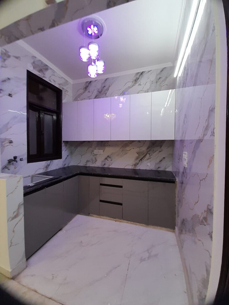 Kitchen, rohini sector 24 2 Bedroom 60 Sq.Mt. Builder Floor In Rohini Sector 24 Delhi 8846313