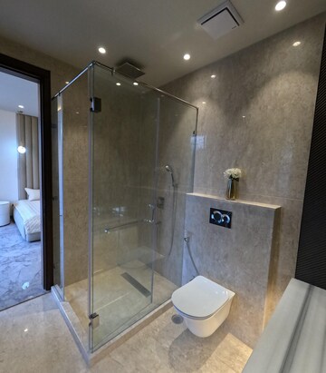 Bathroom in 3 BHK Builder Floor at Gulmohar Park – for Sale