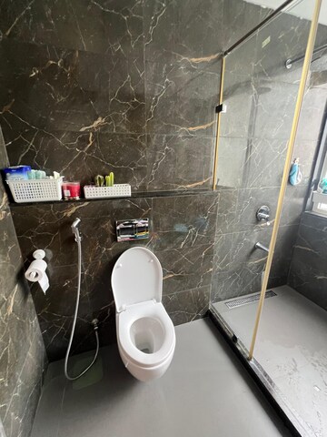Bathroom in 4 BHK Apartment at Park Grandeur, Baner – for Rent