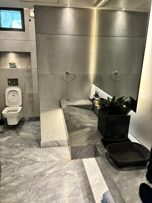 Bathroom in 3 BHK Builder Floor at Safdarjung Enclave – for Sale