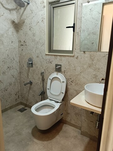 Bathroom in 2 BHK Apartment at Chandak Cornerstone, Worli – for Rent