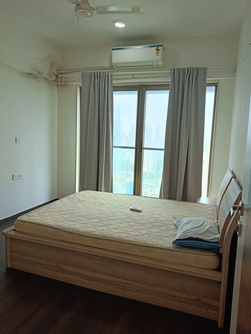 Bedroom in 2 BHK Apartment at Chandak Cornerstone, Worli – for Rent