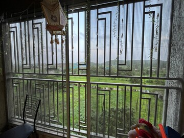 Balcony in 1 BHK Apartment at Regency Anantam, Dombivli East – for Rent